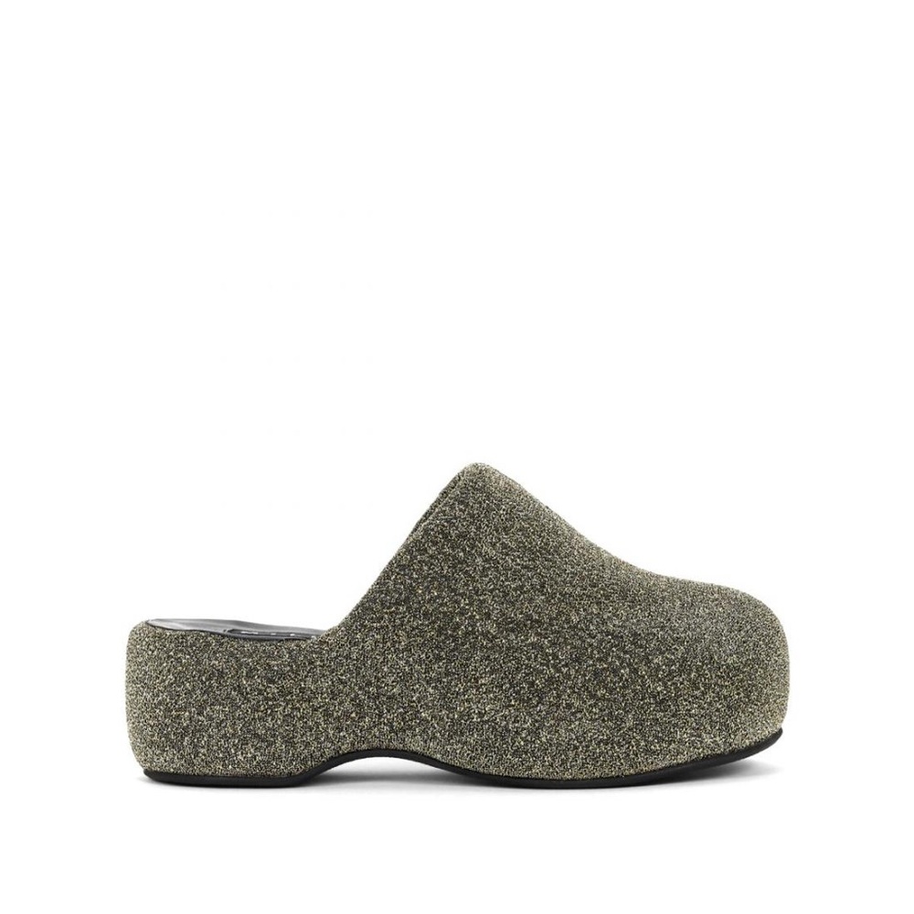 Simon Miller Bubble Clog in Silver Lurex